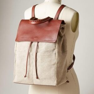 Sundance Tan and Brown Backpack
